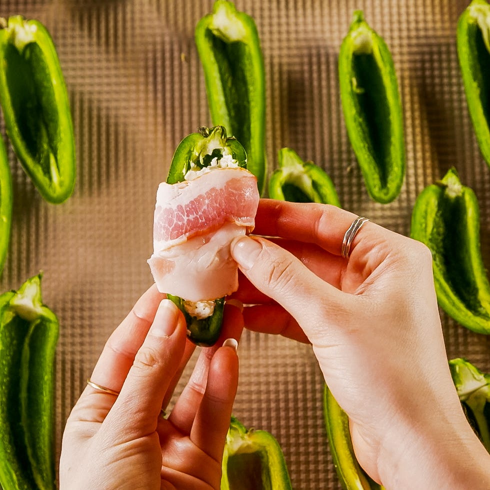 baconwrapped jalapeno poppers