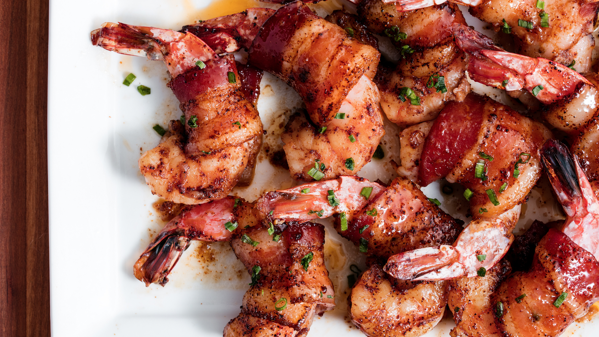 preview for These Bacon-Wrapped Shrimp Are Ridiculously Addictive