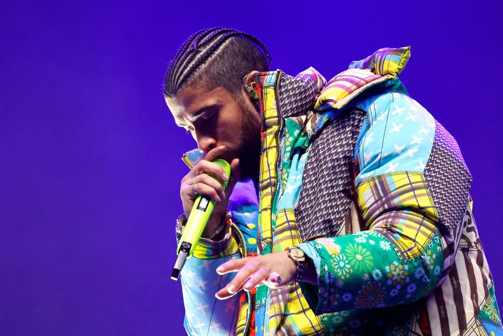 indio, california april 14 bad bunny performs at the coachella stage during the 2023 coachella valley music and arts festival on april 14, 2023 in indio, california photo by frazer harrisongetty images for coachella