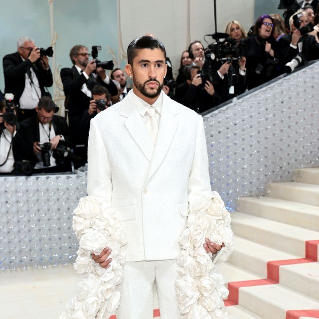 Bad Bunny Stuns in Jacquemus At The Met Gala 2023