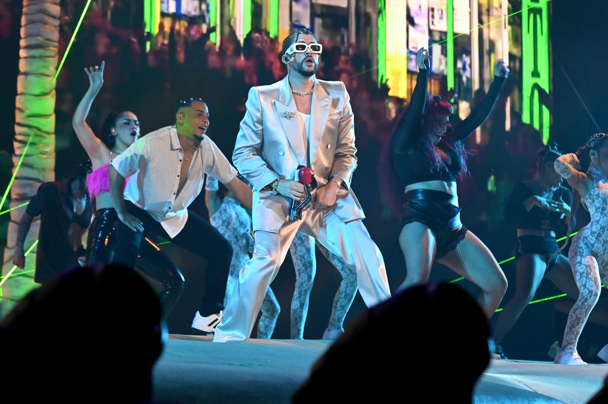 Watch Bad Bunny Perform From Yankee Stadium at VMAs 2022