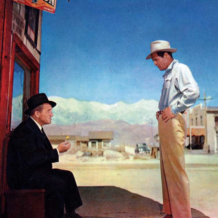 bad day at black rock, movie, lone pine, sierra foothills, spencer tracy, california desert, alta journal