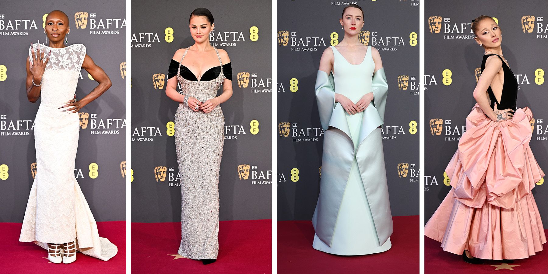 All the Celebrity Red-Carpet Looks From the 2025 BAFTAs