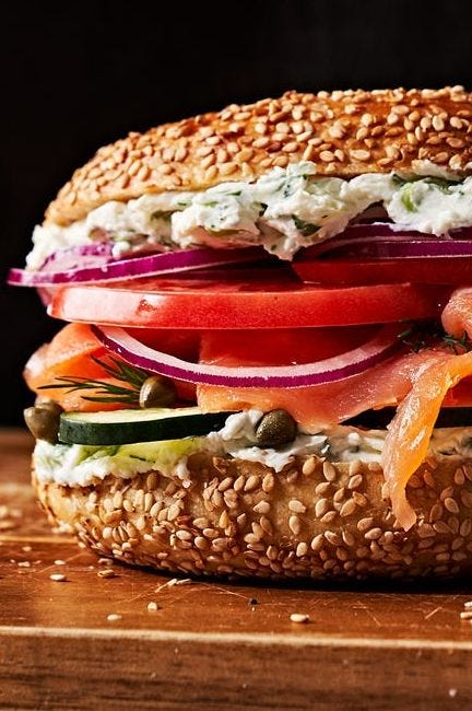 bagel and lox