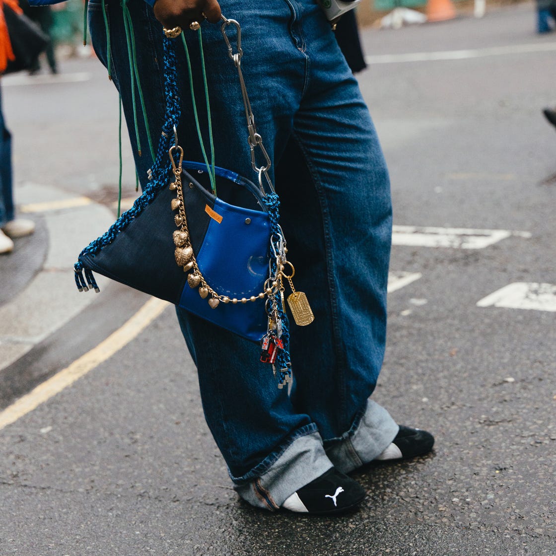 They Are Wearing: London RTW Fall 2025 streetstyle during london rtw fall fashion week 2025 on february 24, 2025 in london, united kingdom. (photo by sarah treacher/wwd via getty images)