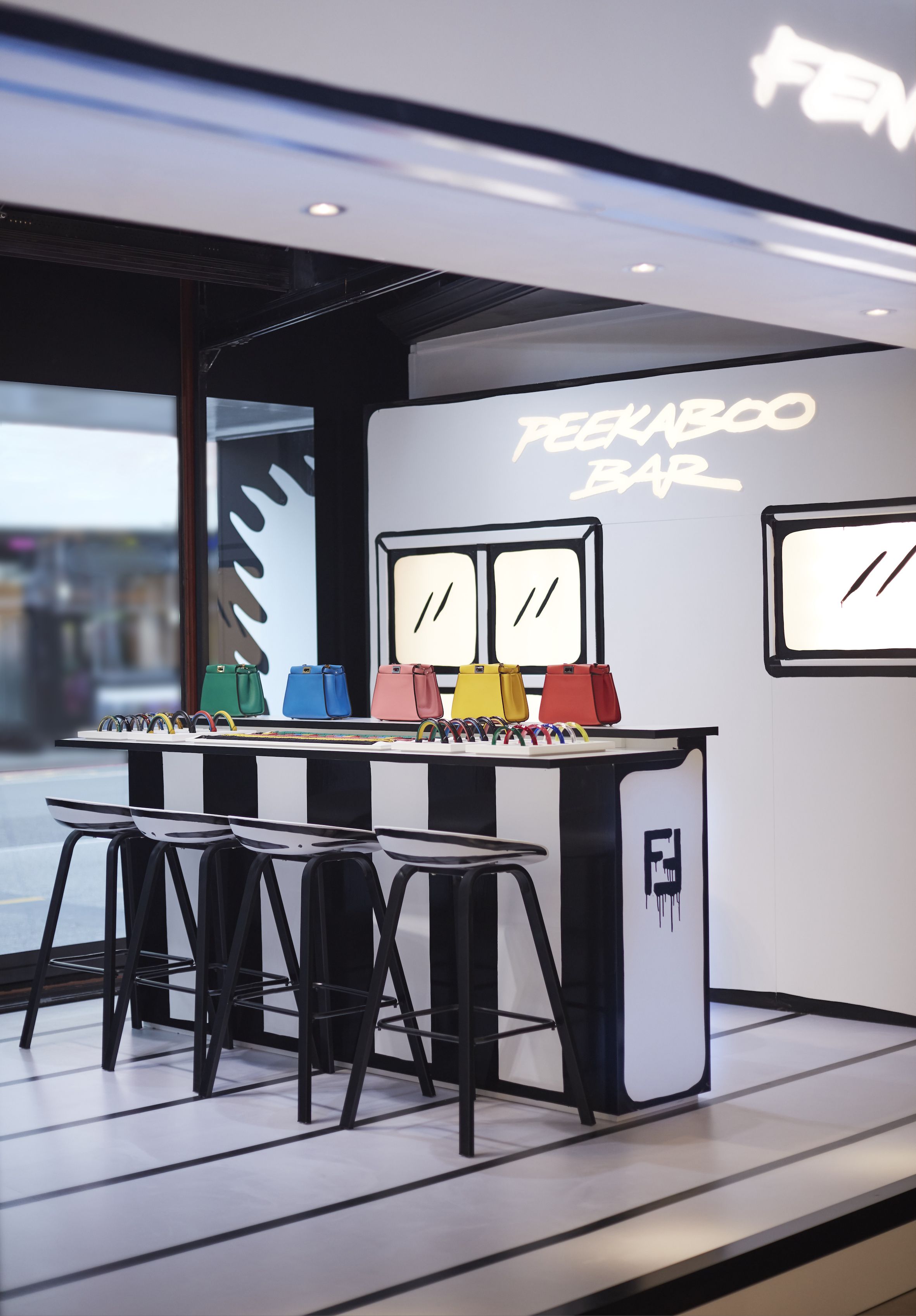 Fendi Caffe pop-up by Joshua Vides opens in Harrods