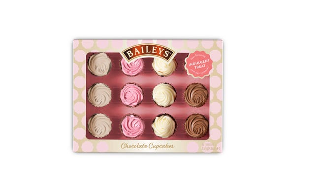 baileys valentines day cupcakes
