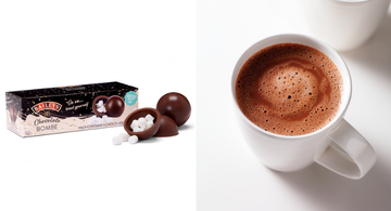 baileys hot chocolate bombs