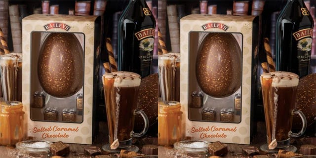 bailey's salted caramel easter egg