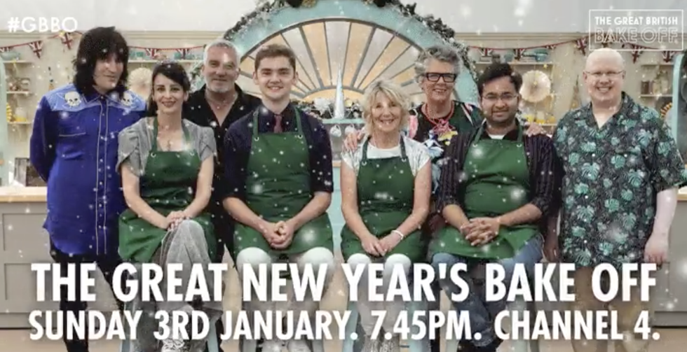 great british bake off new year's special