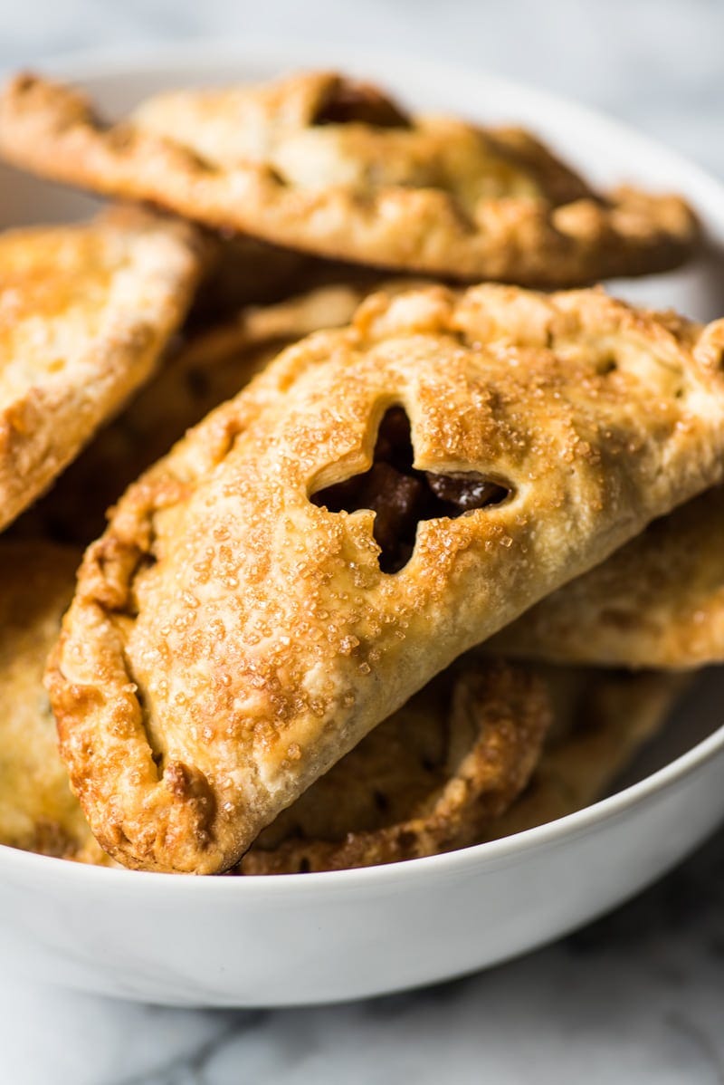 baked apple empanadas