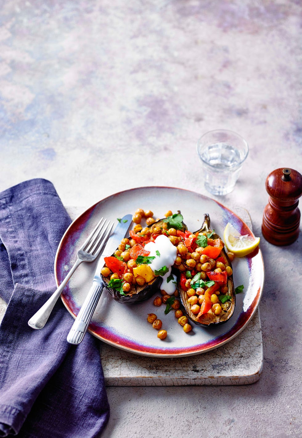 baked aubergines
