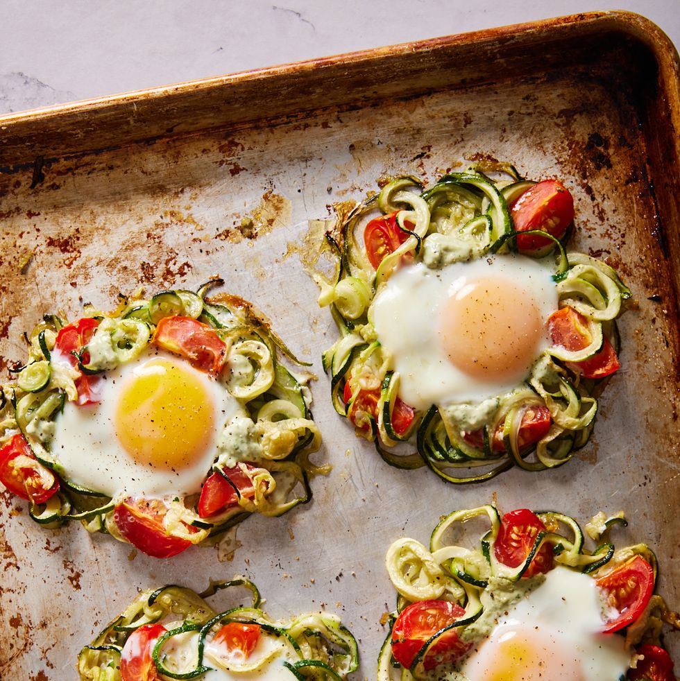 Zoodle Egg Nests (Low Carb & Gluten Free)