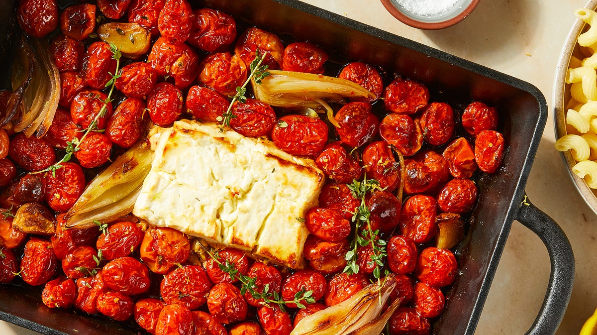 Video player poster image preview for The Baked Feta Pasta Went Viral On TikTok