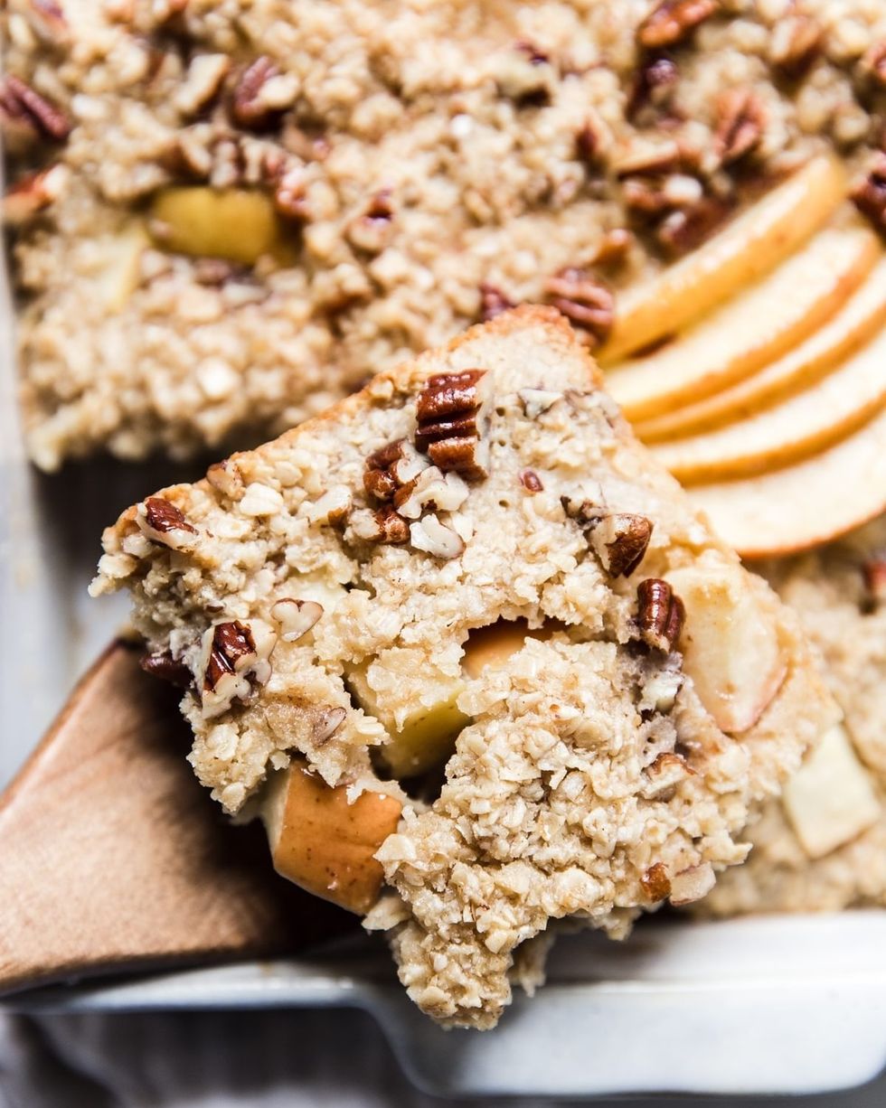 apple and maple baked oatmeal recipe