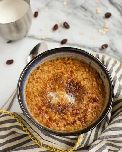 buttery baked oatmeal recipe