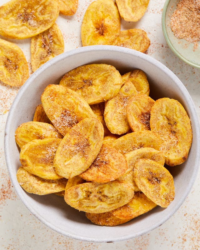 Easy Plantain Chips Recipe - How To Make Baked Plantain Chips