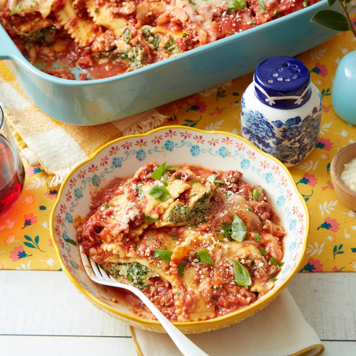 the pioneer woman's baked ravioli recipe