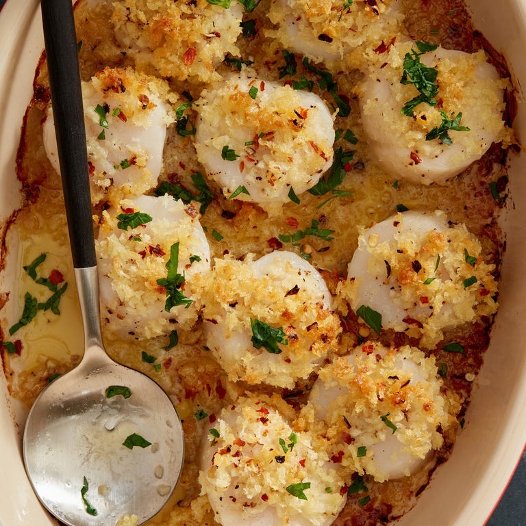 baked scallops