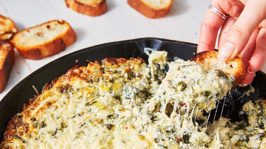 preview for Baked Spinach And Artichoke Dip Is EVERYTHING