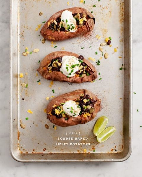 baked sweet potato toppings healthy