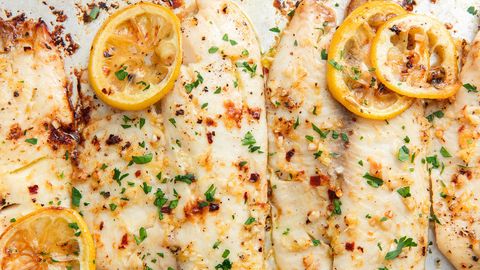 preview for Garlicky Lemon Baked Tilapia Is Ridiculously Simple And Fast