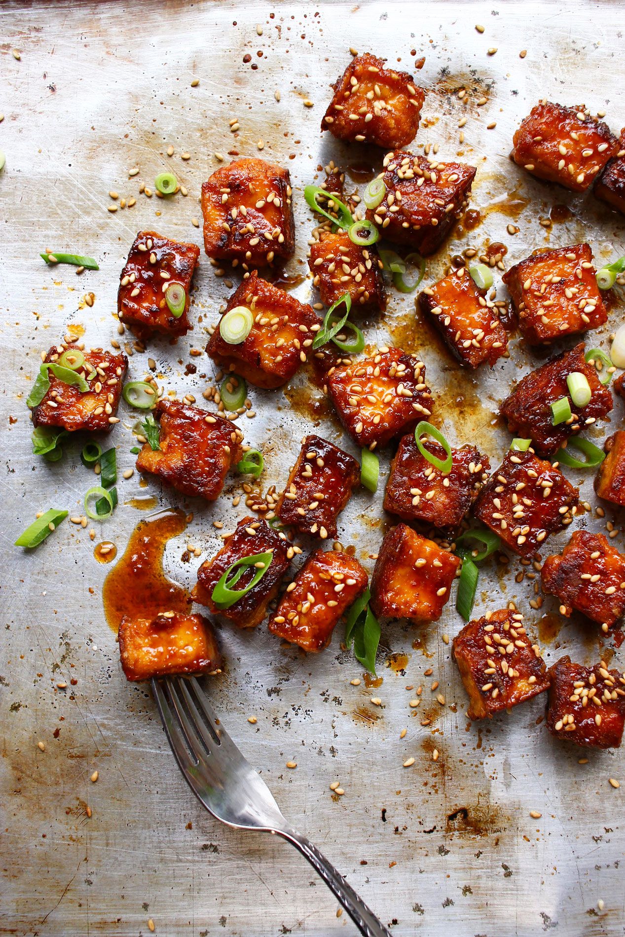 The Best Crispy Baked Tofu