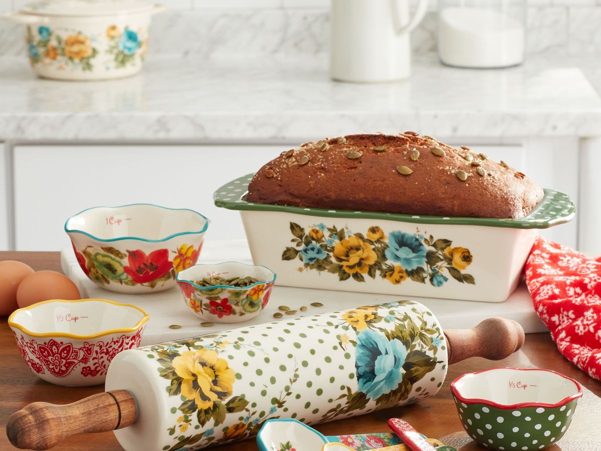 The Pioneer Woman Collected Ceramic Baking Set, 16-Pieces