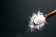 spoon of baking soda