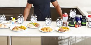 Balanced meals with structured mealtimes is a must