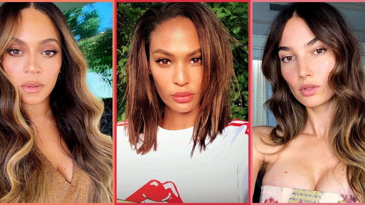 20 Balayage Dark Brown Hair Ideas on Celebrities for 2022