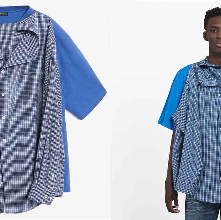 succes kapitel frelsen Balenciaga's $1,290 'T-Shirt Shirt' Has Twitter Deeply Confused
