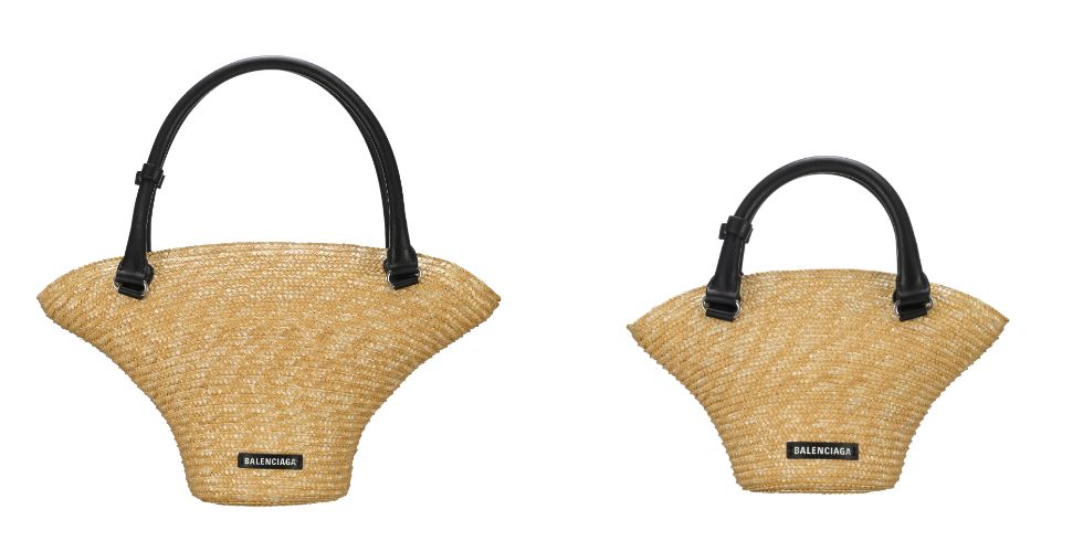 Balenciaga ミニビーチトートバッグ サマースタイルの相棒にしたい♡ バレンシアガからビーチバッグ