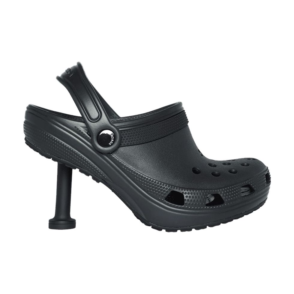 GOTH CROCS  Crocs fashion, Hype shoes, Crocs style
