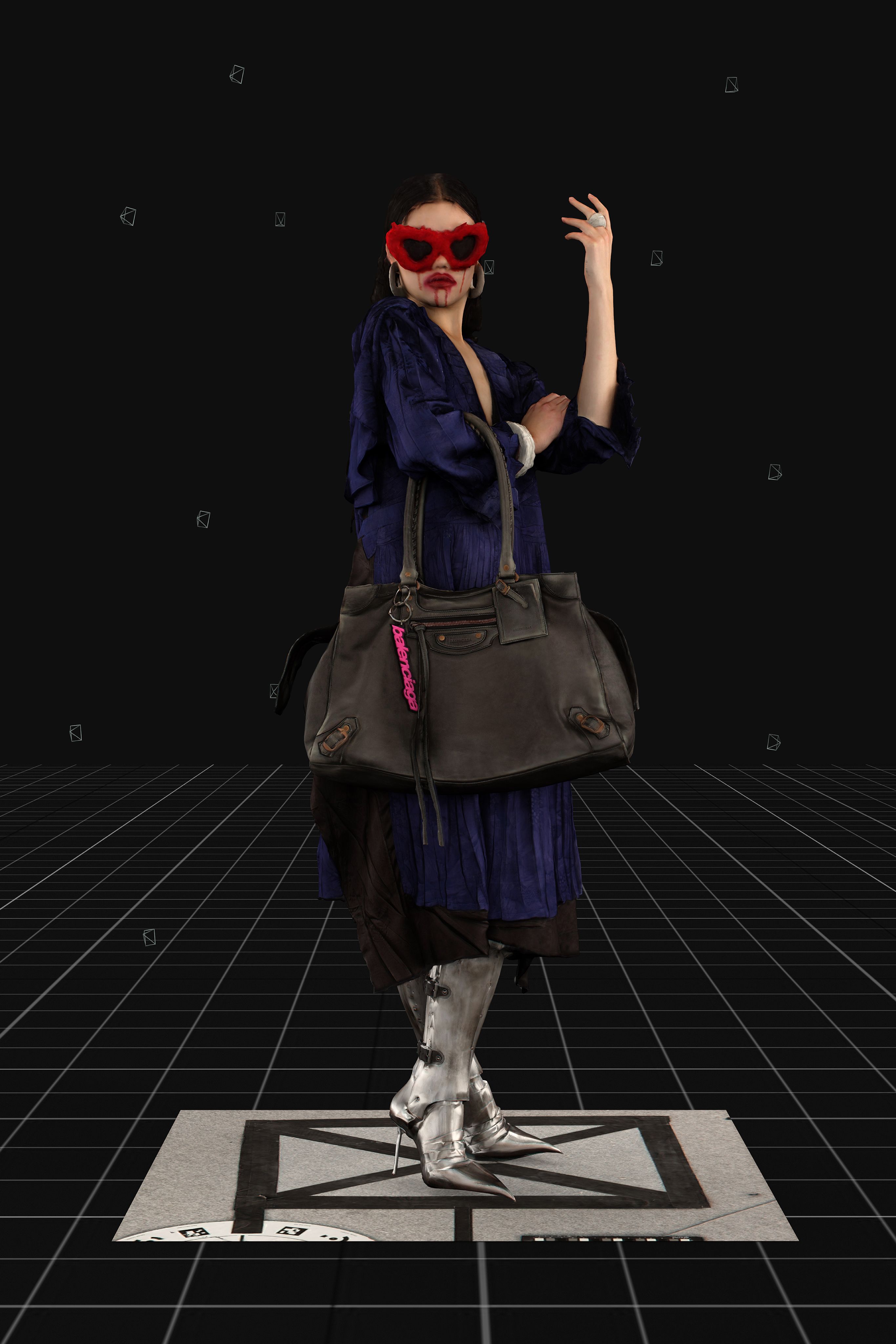 BALENCIAGA/バレンシアガ　ゲーム　上顧客向けノベルティ　動作確認済 BALENCIAGA バレンシアガ 21AW Playstation Boxy Hoodie