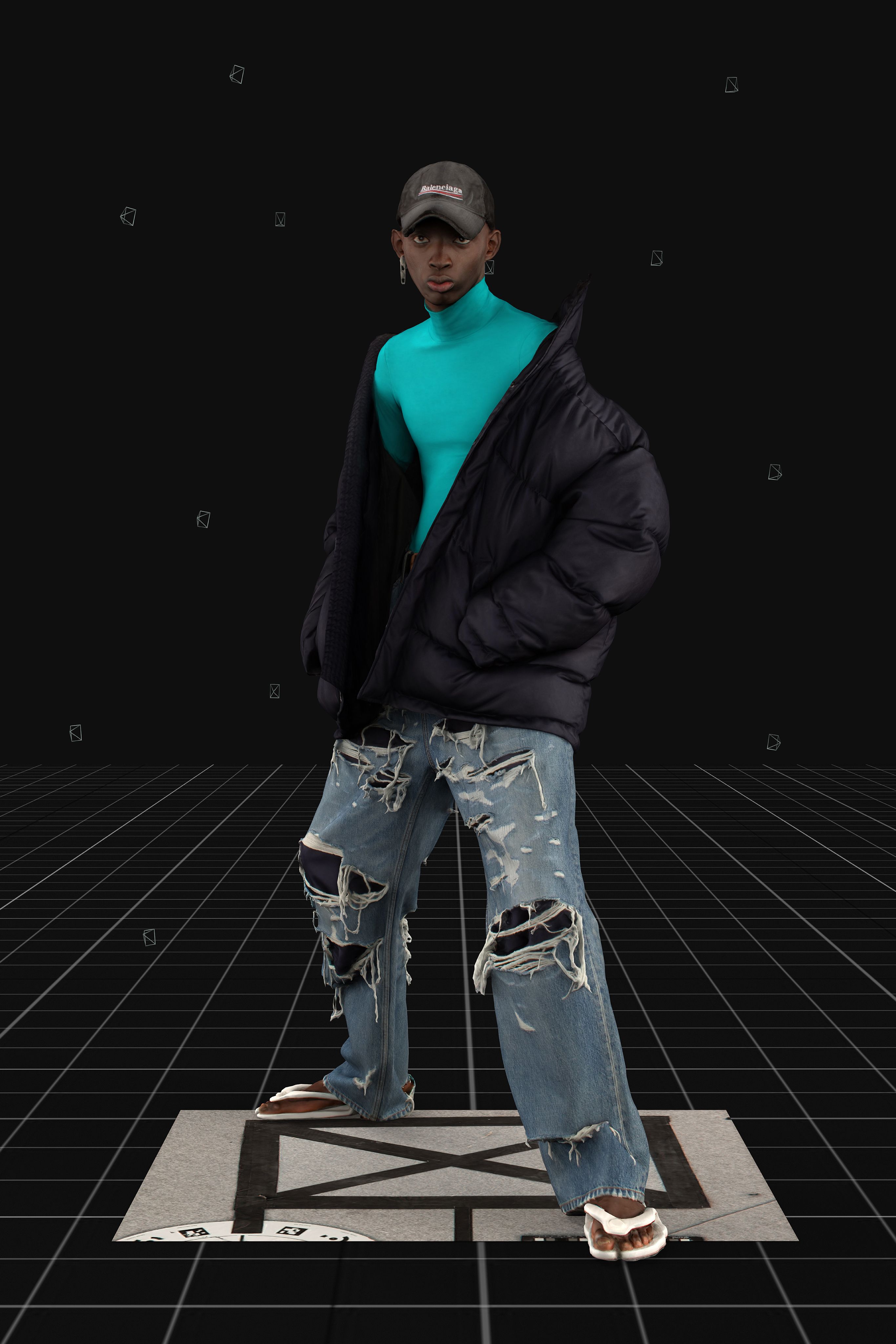 BALENCIAGA/バレンシアガ　ゲーム　上顧客向けノベルティ　動作確認済 BALENCIAGA/バレンシアガ ゲーム 上顧客向けノベルティ 動作確認