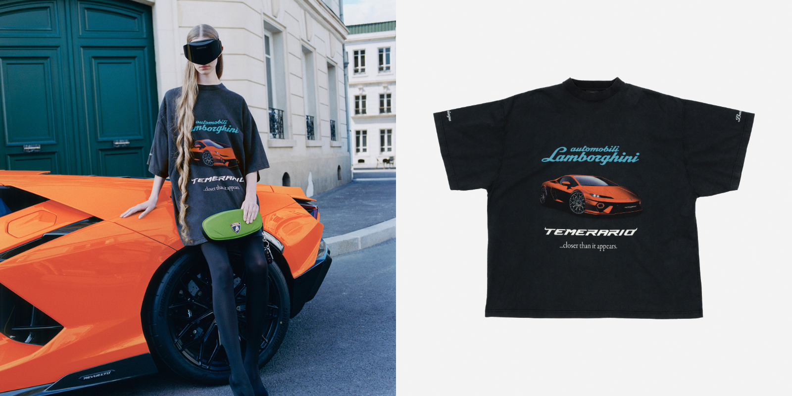 伝説のコラボ【BALENCIAGA】アウトモビリ ランボルギーニTシャツ ギャラリー：バレンシアガ | アウトモビリ・ランボルギーニが