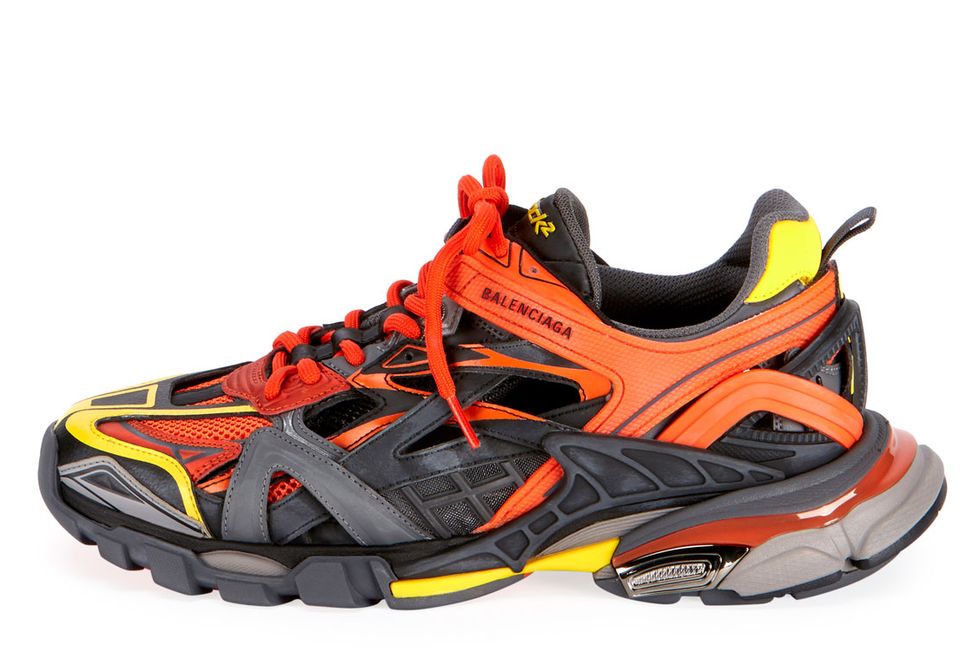 Shoe, Footwear, Running shoe, Outdoor shoe, Orange, Cross training shoe, Product, Yellow, Walking shoe, Athletic shoe, 