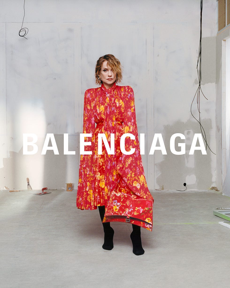 balenciaga fw23 campaign isabelle huppert