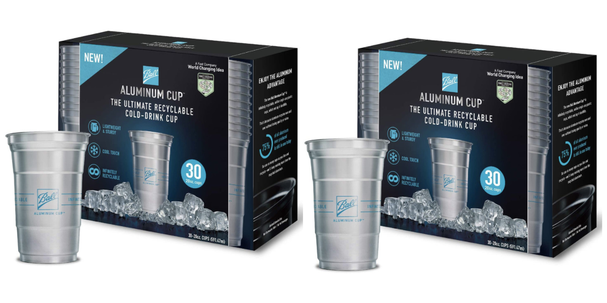 Ball 16 oz Aluminum Cup Cold-Drink Recyclable Party Cups - Shop