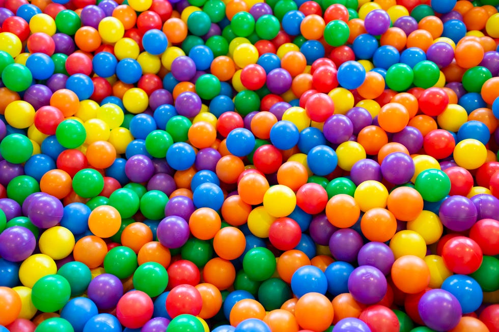 ball pit balls in a pile