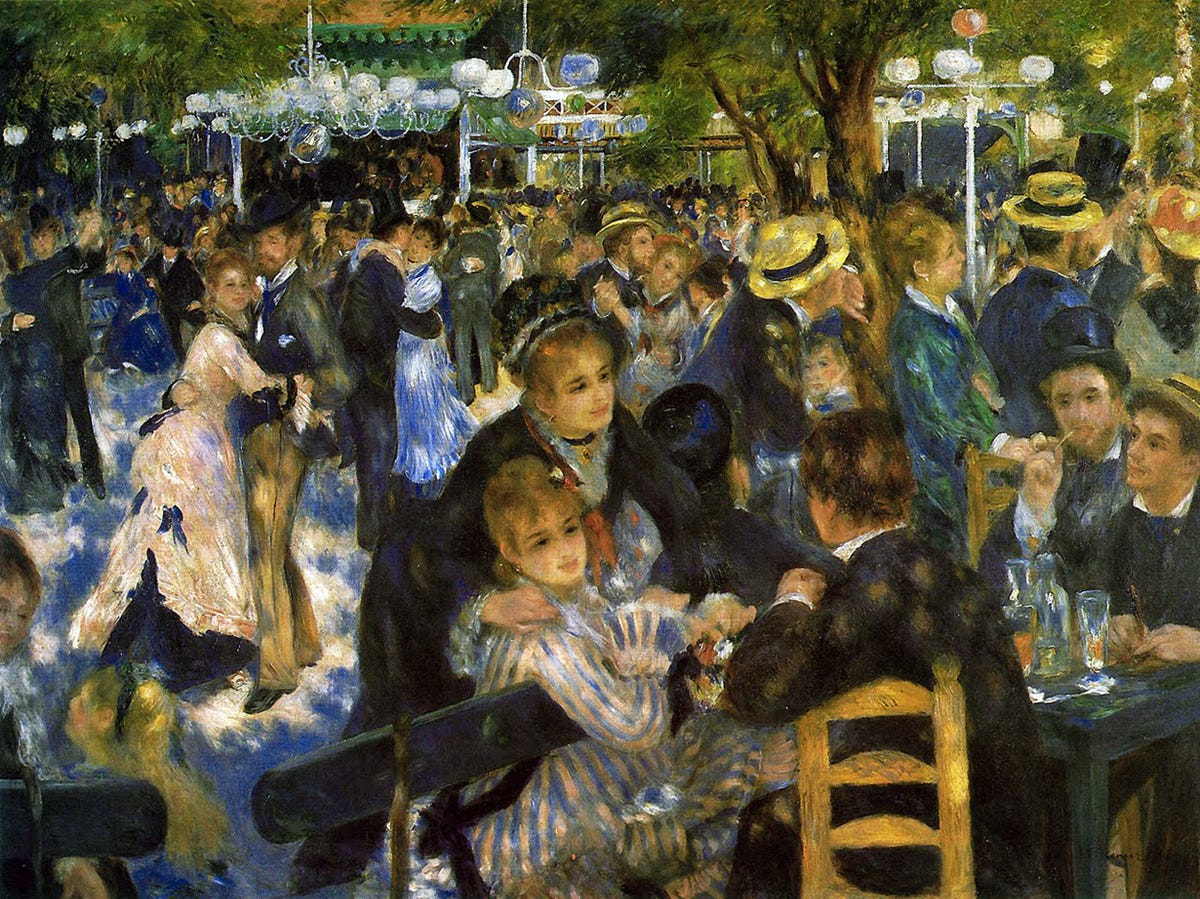 Pierre-Auguste Renoir - Bal au moulin de la Galette