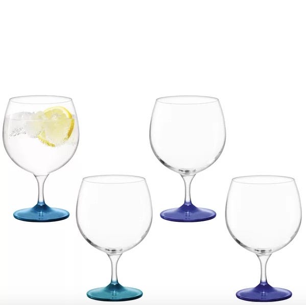 gin glasses short stem glasses balloon