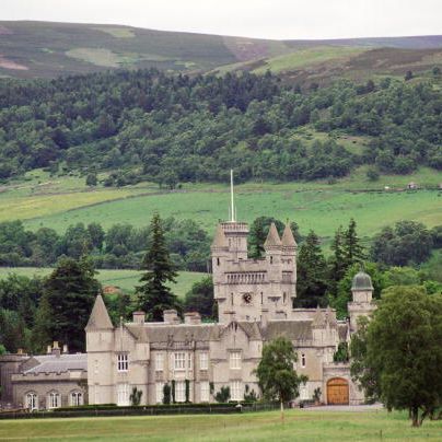 balmoral castle, the royals' scottish home