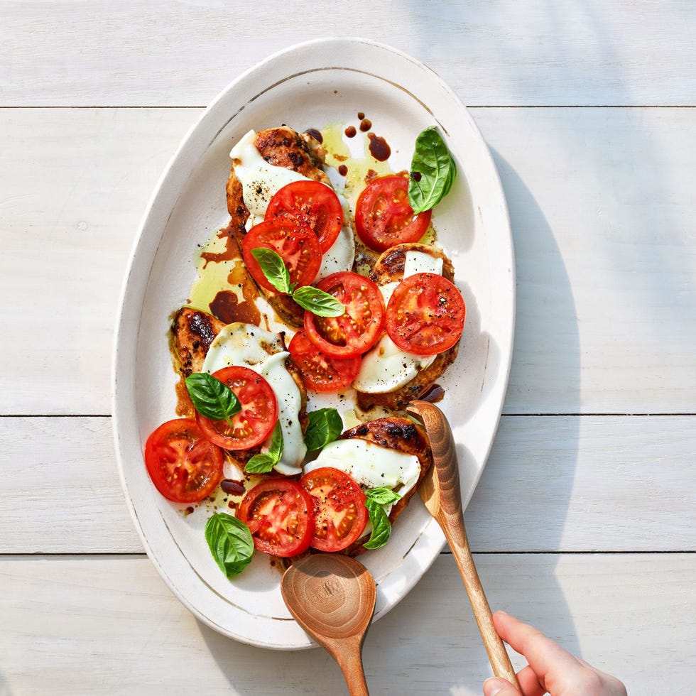 balsamic chicken caprese salad