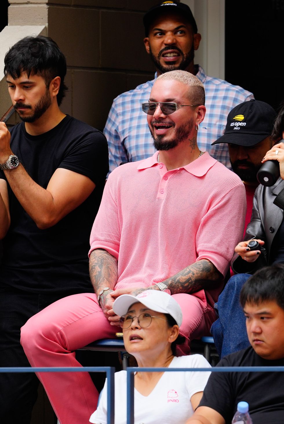 celebrities attend the 2023 us open tennis championships day 9