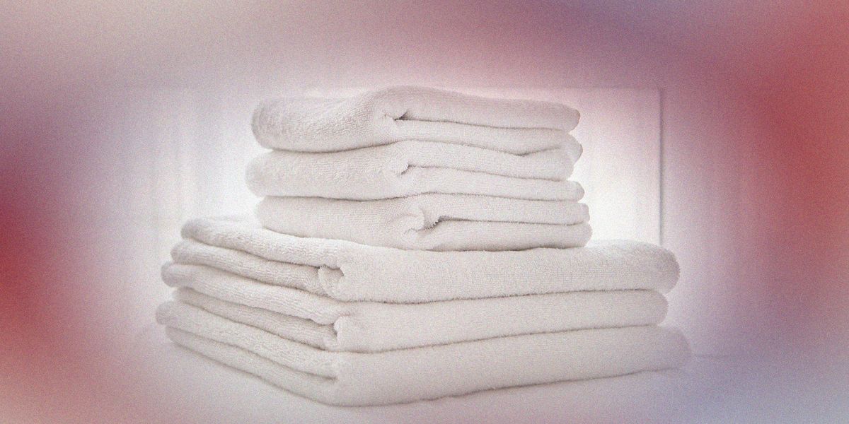 Sustainable Bamboo Hand Towels, Set of 4 - White - Made in Turkey
