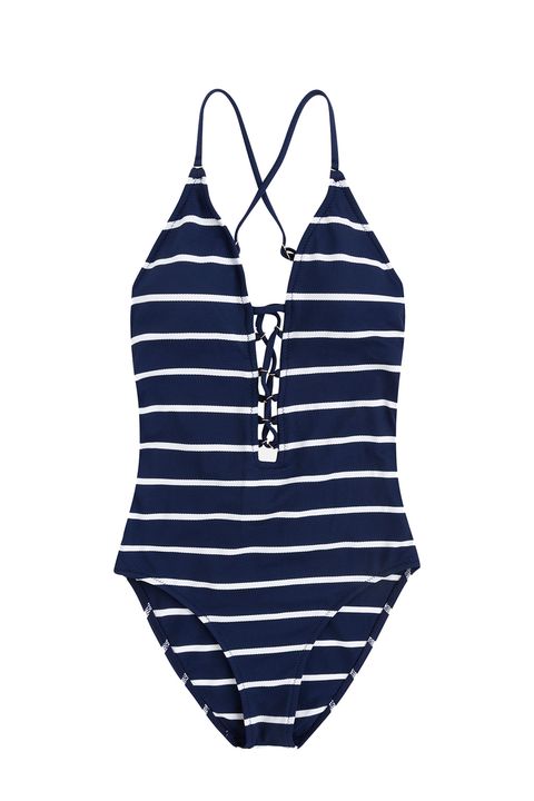 Omitir Natura condensador Oysho Colección Beachwear - Así se llevarán las rayas marineras en la moda  de baño este verano