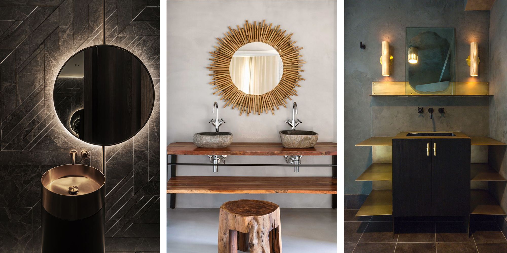 Lubricar Pavimentación inquilino Ideas de decoración: Los espejos más modernos para el baño