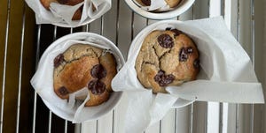 banaan ei havermout muffins